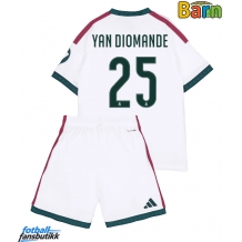 Real Madrid Yan Diomande #25 Hjemmedraktsett Barn 2026-27 Kortermet (+ Korte bukser)